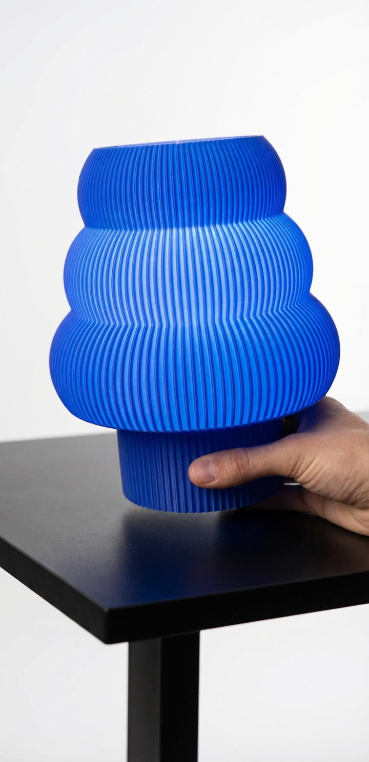 Everloop 3D printed vase