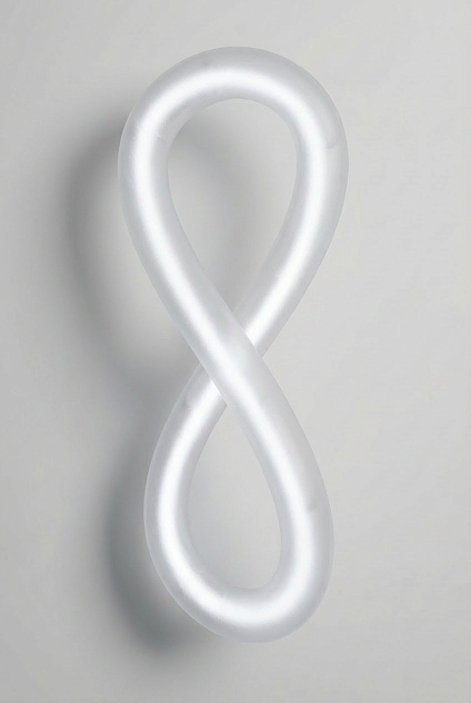 Infinity sculpture close-up